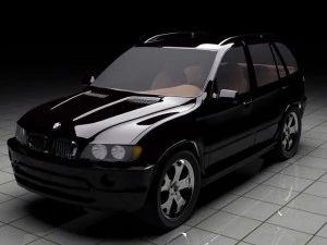 bmw x5 3D Model