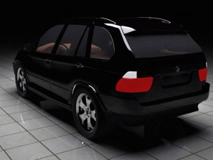 bmw x5 3D Модель