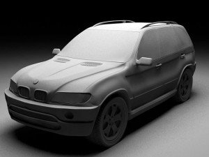 bmw x5 3D Модель