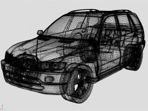bmw x5 3D Модель