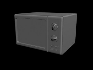 microwave 3D Model