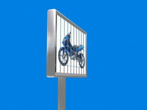 billboard Modello 3D