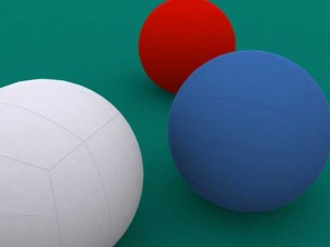 volley ball 3D 模型