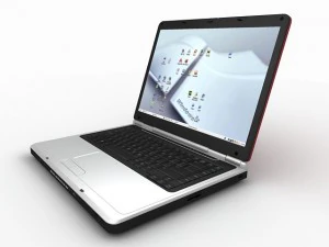roverbook w570 3D Model