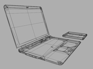 roverbook x200 Modelo 3D