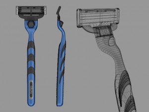 gillette mach3 3D Модель