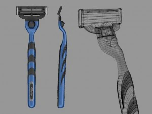 gillette mach3 3D Model