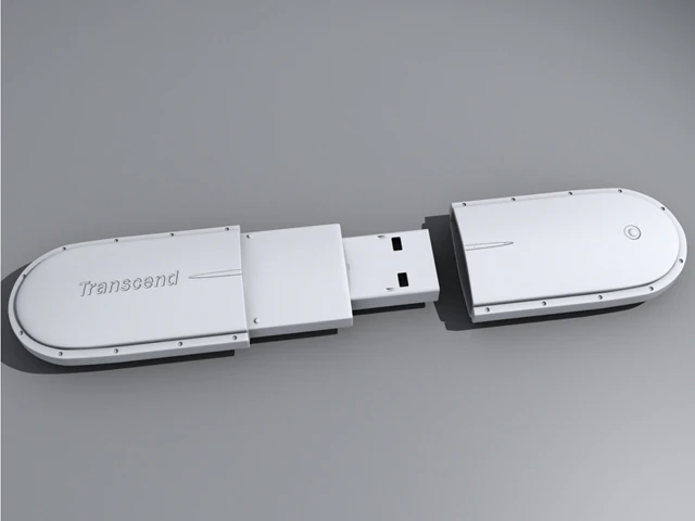 p&eacute;riph&eacute;rique USB jetflash Modèle 3D .c4d .max .obj .3ds .fbx .stl .blend 