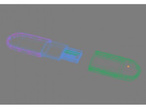 jetflash usb device 3D Model