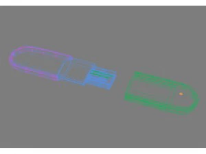 p&eacute;riph&eacute;rique USB jetflash Modèle 3D