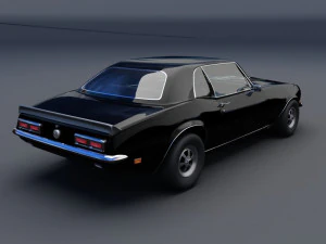 chevrolet camaro ss 68 3D Model