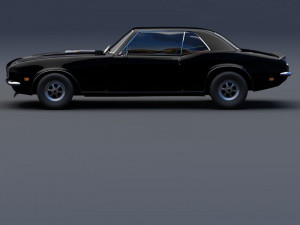 chevrolet camaro ss 68 3Dモデル