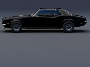 chevrolet camaro ss 68 3D Model