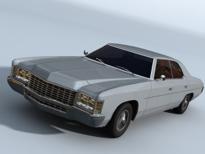 chevrolet impala 71 Modello 3D