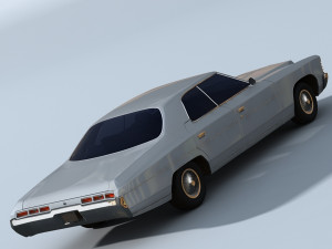 chevrolet impala 71 Modello 3D