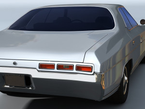 chevrolet impala 71 Modello 3D