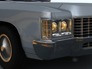 chevrolet impala 71 Modello 3D