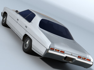 chevrolet impala 71 Modello 3D