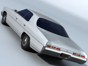 chevrolet impala 71 3D Model