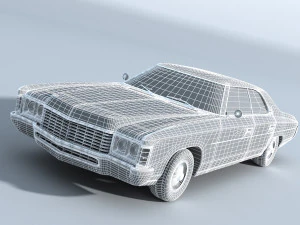 chevrolet impala 71 3D Model