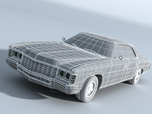 chevrolet impala 71 Modello 3D