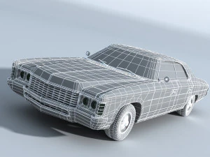 chevrolet impala 71 3D Model