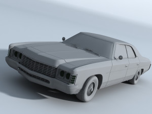 chevrolet impala 71 Modello 3D