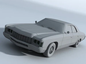 chevrolet impala 71 3D Model