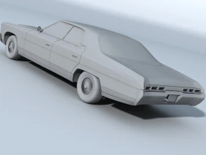 chevrolet impala 71 3D Model