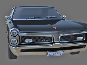 pontiac gto 67 Modelo 3D