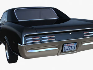 pontiac gto 67 3D Model