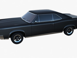 pontiac gto 67 3D 모델