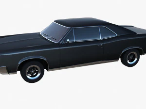 pontiac gto 67 3D Model