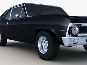 chevrolet nova ss 68 3Dモデル
