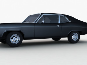 chevrolet nova ss 68 3Dモデル