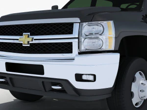 silverado 3500hd crew cab 3D Model