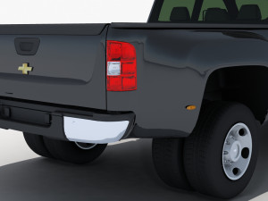 silverado 3500hd crew cab Modelo 3D