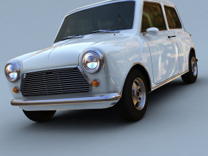 mini mark ii 1967 Modelo 3D