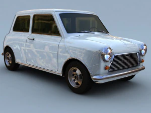 mini mark ii 1967 3D Model