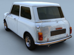 mini mark ii 1967 Modelo 3D