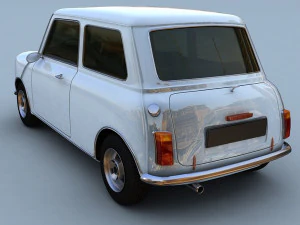 mini mark ii 1967 3D Model
