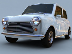 mini mark ii 1967 Modelo 3D