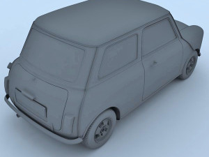 mini mark ii 1967 Modelo 3D