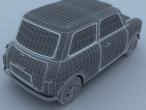 mini mark ii 1967 Modelo 3D