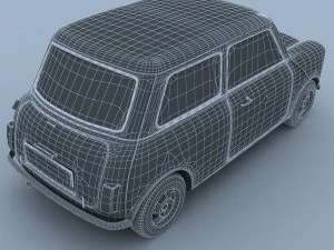 mini mark ii 1967 3D Model