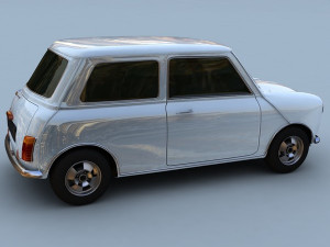 mini mark ii 1967 Modelo 3D