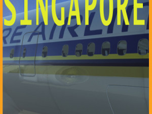 b772 singapore airlines Modelo 3D
