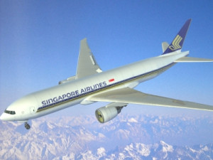 b772 singapore airlines 3D Model