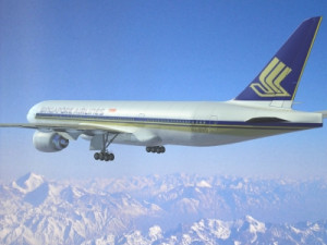 b772 singapore airlines 3D Model