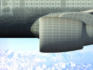 b772 lr continental 3D Model